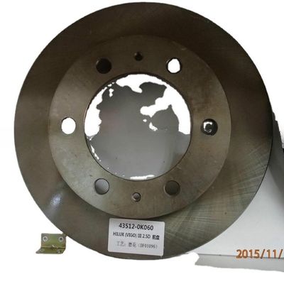 Rotor à disque de frein avant pour Toyota Hilux Vigo Pick Up 43512-0k060 OE NO. 43512-0k060