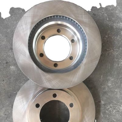Rotor à disque de frein avant en fonte de fer gris 43512-0k090 Pour Toyota Hilux Vigo Kun26
