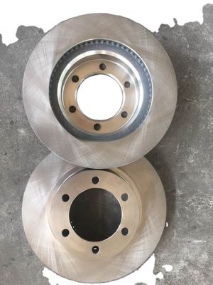 Rotor à disque de frein avant en fonte de fer gris 43512-0k090 Pour Toyota Hilux Vigo Kun26